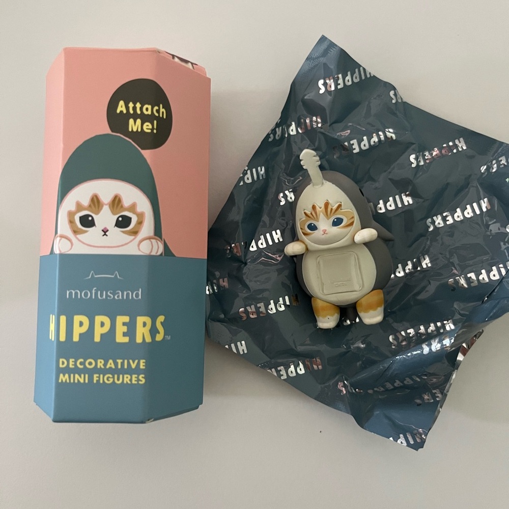 Mofusand Hippers Saw Shark Meow NEW w/ Box & Foil